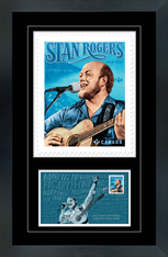 Stan Rogers : Agrandissement de timbre et pli Premier Jour officiel