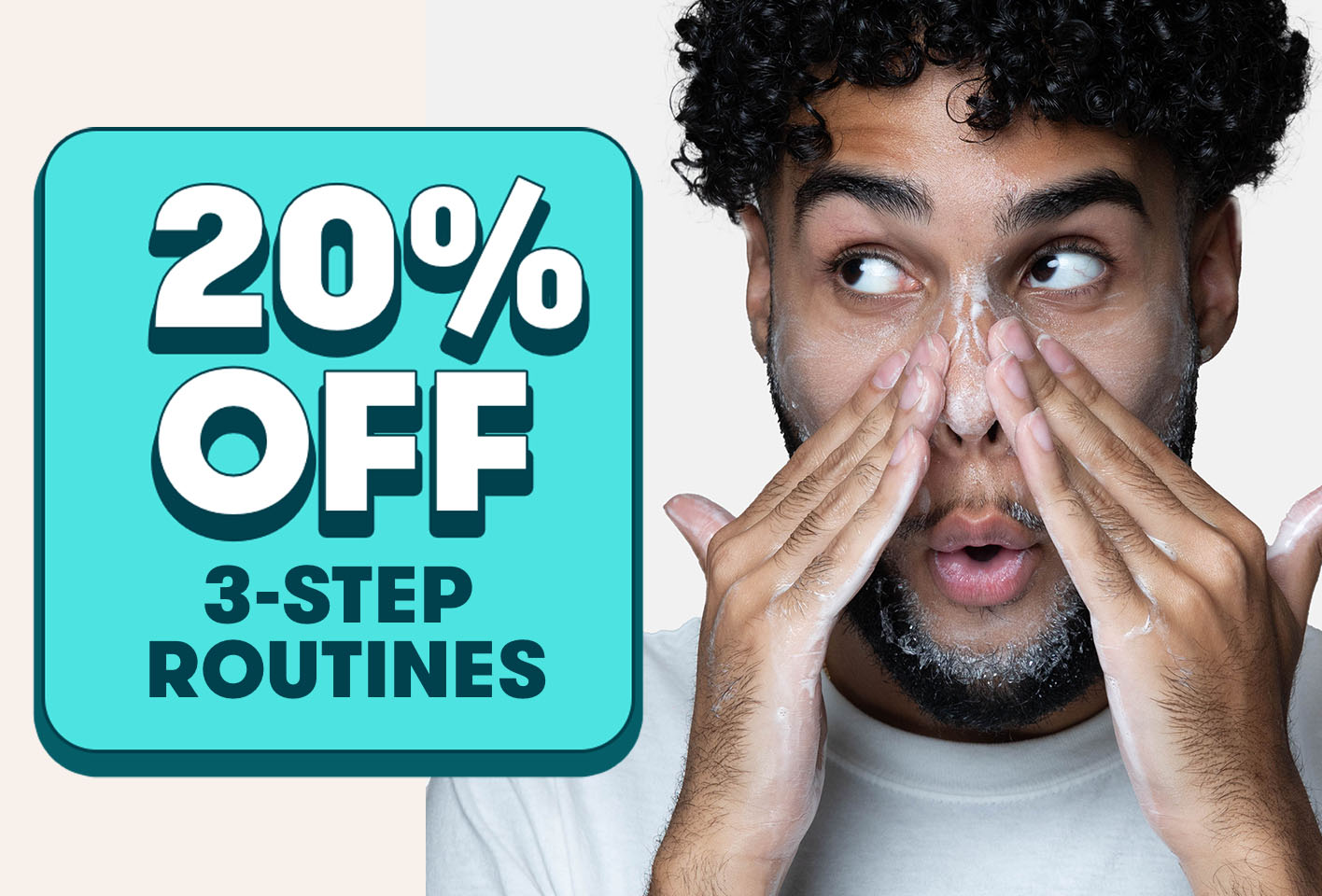 20% off 3-step routines 