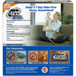 Arm & Hammer Clump & Seal No Scent Cat Litter 14 lb