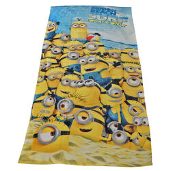 Despicable Me Beach Towel 28 in. W X 58 in. L