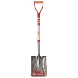 Ace Steel blade Wood Handle 9 in. W X 41.25 in. L Square Point Shovel