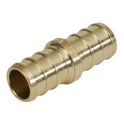 SharkBite 1/2 in. PEX T X 1/2 in. D PEX Brass Coupling