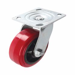 Shepherd 5 in. D Swivel Polyurethane Caster 750 lb 1 pk