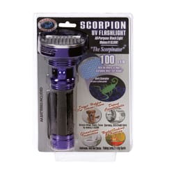 Scorpion 100 LED Assorted LED UV Flashlight AA Battery