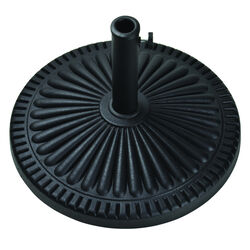 Bond Black Envirostone Umbrella Base 21.5 in. L X 21.5 in. W X 13.18 in. H