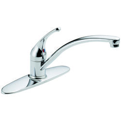 Delta Foundations One Handle Chrome Kitchen Faucet