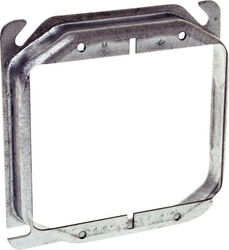 Raco Square Steel 2 gang Box Cover For Two Wiring Devices