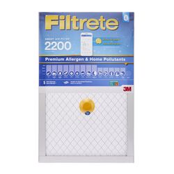 3M Filtrete 20 in. W X 14 in. H X 1 in. D 12 MERV Pleated Smart Air Filter