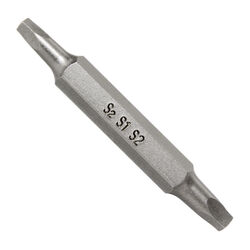 Ace Square Recess #1/#2 in. S X 2 in. L Double-Ended Screwdriver Bit S2 Tool Steel 1 pc
