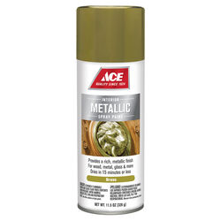 Ace Brilliant Brass Spray Paint 11.5 oz