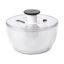 OXO Good Grips 10-1/2 in. W X 10-1/2 in. L White/Clear Plastic Salad Spinner