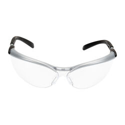 3M BX Anti-Fog Safety Glasses Clear Black/Silver 1 pc