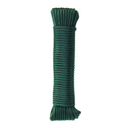 SecureLine 5/32 in. D X 50 ft. L Green Braided Nylon Paracord