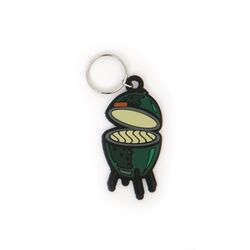 Big Green Egg Rubber Black/Green Key Chain