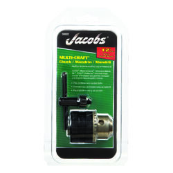 Jacobs 1/2 in. Drill Chuck 1/2 in. 3-Flat Shank 1 pc