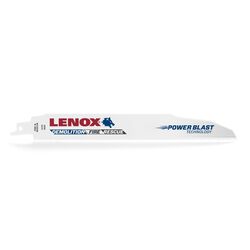Lenox 9 in. Bi-Metal Reciprocating Saw Blade 10 TPI 2 pk