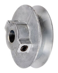 Chicago Die Cast 3 in. D Zinc Single V Grooved Pulley