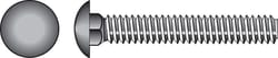 Hillman 1/2 in. P X 5 in. L Hot Dipped Galvanized Steel Carriage Bolt 25 pk