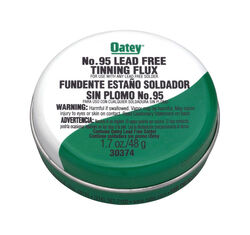 Oatey 1.7 oz Lead-Free Tinning Flux Petrolatum 1 pc