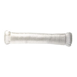 Ace 1/4 in. D X 100 ft. L White Braided Poly Rope