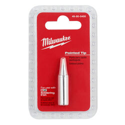 Milwaukee M12 Lead-Free Soldering Tip 0.26 in. D Copper 1 pc