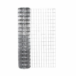 Garden Craft 48 in. H X 50 ft. L Galvanized Steel Garden Fence Silver