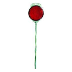 Hy-Ko 36 in. Round Red Driveway Marker 1 pk
