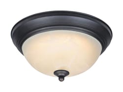 Westinghouse LED 5.5 in. H X 11 in. W X 11 in. L Oil Rubbed Bronze Bronze Ceiling Light