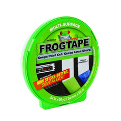 FrogTape 0.94 in. W X 60 yd L Green Medium Strength Painter's Tape 1 pk