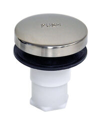 Danco 5/16 in. Brushed Nickel Plastic Tub Stopper