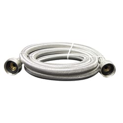 Plumb Pak 3/4 in. FHT T X 3/4 in. D FHT 72 in. Stainless Steel Supply Line