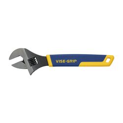 Irwin Vise-Grip 1-1/4 S Metric and SAE Adjustable Wrench 10 in. L 1 pc