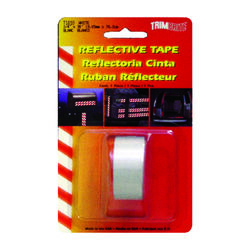 Trim Brite 0.75 in. W X 30 in. L White Reflective Tape 1 pk