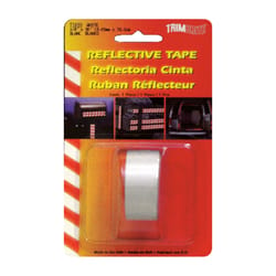 Trim Brite 0.75 in. W X 30 in. L White Reflective Tape 1 pk