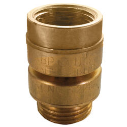 Arrowhead 3/4 FHT T X 3/4 S MHT Brass Vacuum Breaker