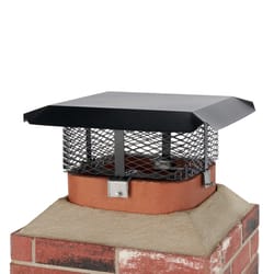 HY-C Shelter Powder Coated Steel Chimney Cover