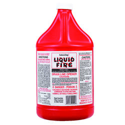 Amazing Liquid Fire Liquid Drain Opener 1 gal