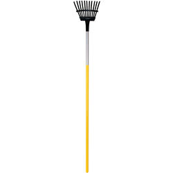 True Temper 55.32 in. L X 8 in. W Steel Shrub Rake Steel Handle