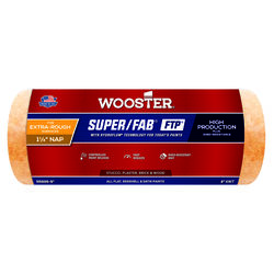 Wooster Super/Fab FTP Synthetic Blend 9 in. W X 1-1/4 in. S Paint Roller Cover 1 pk