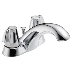 Delta Classic Chrome Two Handle Lavatory Faucet 4 in.