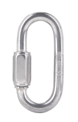 Campbell Chain Polished Stainless Steel Quick Link 880 lb 2-1/4 in. L