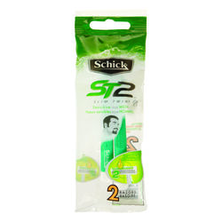 Schick ST2 Disposable Double Blade Razors 2 pk