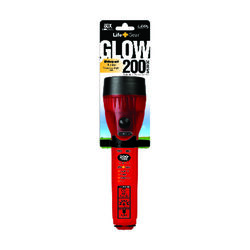 Life Gear Glow 8 lm Red LED Flashlight AA Battery