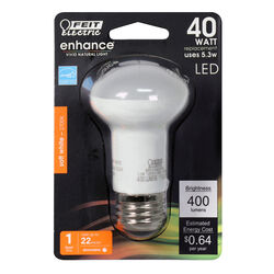 Feit Electric acre Enhance R16 E26 (Medium) LED Bulb Soft White 40 Watt Equivalence 1 pk