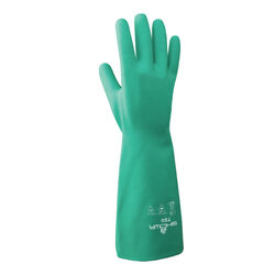 Showa Unisex Indoor/Outdoor Chemical Gloves Green S 1 pair