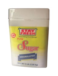 Stay Fresh 80 oz Clear Sugar Container 1 pk