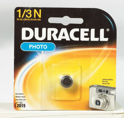 Duracell Lithium 1/3N 3 V Camera Battery 1 pk