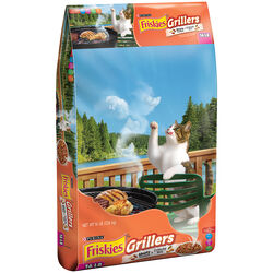 Purina Friskies Grillers Mixed Grill Dry Cat Food 16 lb