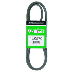 Mitsuboshi Super KB 4LK570 V-Belt 0.5 in. W X 57 in. L For Riding Mowers