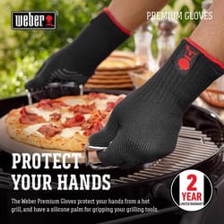 Weber Premium Black Grilling Gloves 2 pc